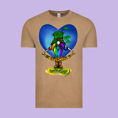 St Patricks Day Gnome Vintage Tee Designed By Bettercallsaul