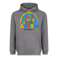 Storm proud autism mom rainbow Heavyweight Hoodie - CowhideDigitalArt