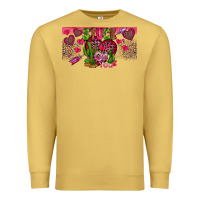 Antique Gold Stuck On You Premium Sweatshirt - CowhideDigitalArt