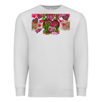 Dove Grey Stuck On You Premium Sweatshirt - CowhideDigitalArt