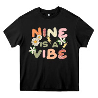Black nine is a vibe Heavy Core Tee - MaliasSmallBusiness