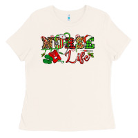 Bone nurse life christmas Ladies Tee - NancyCooperArtShop