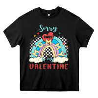 Black sorry boys mommy is valentine Heavy Core Tee - MaliasSmallBusiness