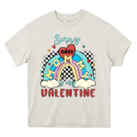 Cream sorry boys mommy is valentine Heavy Core Tee - MaliasSmallBusiness