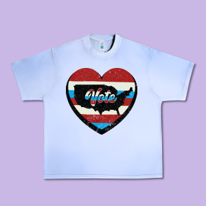 Vote Urban Heavy Tee Designed By Bettercallsaul