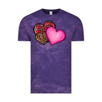 Cloud Purple valentine's day hearts Vintage Tee - RanaPortraitStore