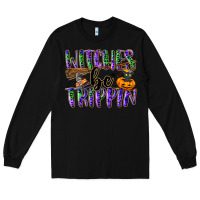 Black Witches be trippin Long Sleeve Tee - NancyCooperArtShop