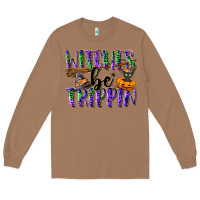 Toasted Coconut Witches be trippin Long Sleeve Tee - NancyCooperArtShop