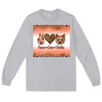Moon Dust peace love yorkie Long Sleeve Tee - Jasminsmagicworld