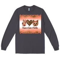 Smoke peace love yorkie Long Sleeve Tee - Jasminsmagicworld