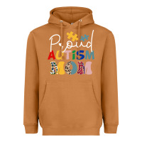 Meerkat Proud Autism Mom Leopard Pattern Design Autism Awa Heavyweight Hoodie - CowhideDigitalArt