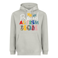 Moon Dust Proud Autism Mom Leopard Pattern Design Autism Awa Heavyweight Hoodie - CowhideDigitalArt