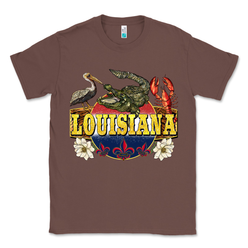 Louisiana State Classic Tee by BarkalooDesign | Teevron