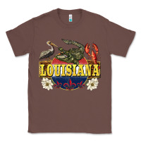 Chestnut louisiana state Classic Tee - BarkalooDesign