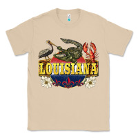 Mushroom louisiana state Classic Tee - BarkalooDesign