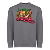 Storm Long life Cowgirls Heavyweight Sweatshirt - HowdyJamesFarm