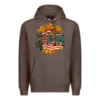 Coffee Faith USA Premium Hoodie - FaDigitalArtStudio