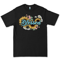 Black blessed Premium Tee - NancyCooperArtShop