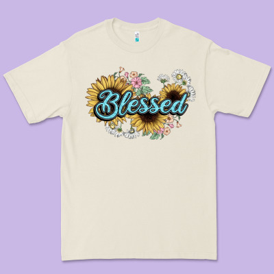 Blessed Premium Tee Designed By Nancycooperartshop