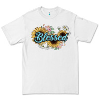 White blessed Premium Tee - NancyCooperArtShop