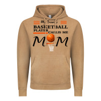 My Favorite Basketball Player Calls Me Mom Vintage Hoodie | Teevron