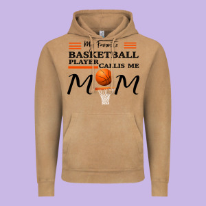 My Favorite Basketball Player Calls Me Mom Vintage Hoodie Designed By Bettercallsaul