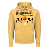 Vintage Mustard My Favorite Basketball Player Calls Me Mom Vintage Hoodie - Bettercallsaul