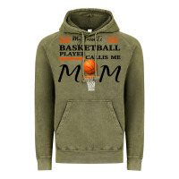 Vintage Olive My Favorite Basketball Player Calls Me Mom Vintage Hoodie - Bettercallsaul