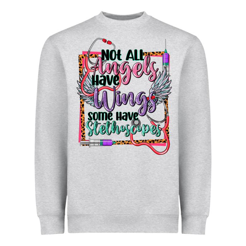Cowgirl Not All Angels Have Wings Heavyweight Sweatshirt by CowGirlArtShop | Teevron