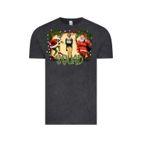 Vintage Black Christmas Friends Squad Vintage Tee - Bettercallsaul