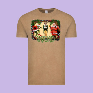 Christmas Friends Squad Vintage Tee Designed By Bettercallsaul