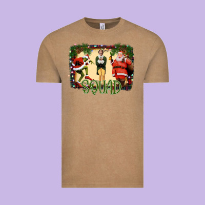 Christmas Friends Squad Vintage Tee Designed By Bettercallsaul