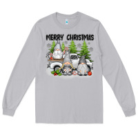 Moon Dust merry christmas gnomes Long Sleeve Tee - texasbilliewilder