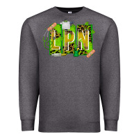 Charcoal Heather St. Patricks Day Lpn Premium Sweatshirt - CowhideDigitalArt