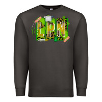 Smoke St. Patricks Day Lpn Premium Sweatshirt - CowhideDigitalArt