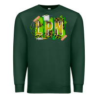Sports Green St. Patricks Day Lpn Premium Sweatshirt - CowhideDigitalArt