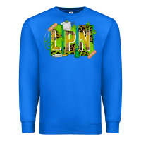True Royal St. Patricks Day Lpn Premium Sweatshirt - CowhideDigitalArt