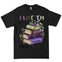 Black i like them real thick and juicy books Premium Tee - MaliasSmallBusiness