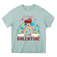 Arona sorry girls mommy is valentine Heavy Core Tee - MaliasSmallBusiness