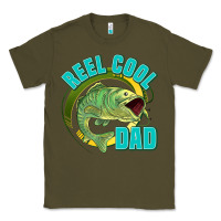 Army Green reel cool dad Classic Tee - Jasminsmagicworld