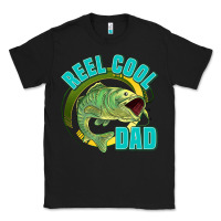 Black reel cool dad Classic Tee - Jasminsmagicworld