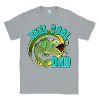 Heather Grey reel cool dad Classic Tee - Jasminsmagicworld