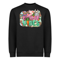 Black Easter vibes Easter Day Heavyweight Sweatshirt - HowdyJamesFarm