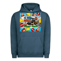 Pigment Midnight Navy a little dirt never hurt steam roller tumbler Urban Hoodie - Artiststas