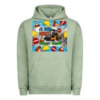Pigment Oil Green a little dirt never hurt steam roller tumbler Urban Hoodie - Artiststas