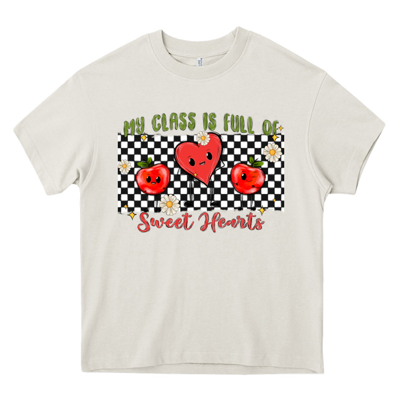 My Class Full Of Sweet Hearts Heavy Core Tee by MaliasSmallBusiness | Teevron