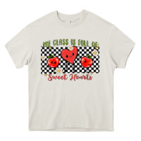 Cream my class full of sweet hearts Heavy Core Tee - MaliasSmallBusiness
