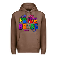 Chestnut Pride bride Premium Hoodie - FaDigitalArtStudio