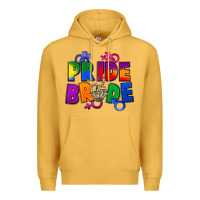 Mustard Pride bride Premium Hoodie - FaDigitalArtStudio