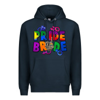 Navy Pride bride Premium Hoodie - FaDigitalArtStudio